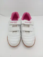 Vorschaubild 2 von Sportschuhe Damen Gr. 36 Weiß Pink Klettverschluss Sneaker