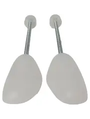 Vorschaubild 1 von Schuhspanner Weiß Kunststoff Metall 28 cm Schuhformer Schuhpflege
