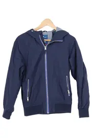 Vorschaubild 1 von Leichte Jacke Kinder Gr. 164 Marineblau Casual Kapuzenjacke