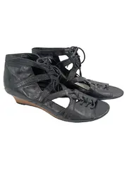 Vorschaubild 1 von VAGABOND Damen Sandalen Gr. 39 Schwarz Gladiator Riemchen Schnürung Modern Casual