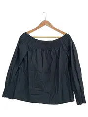 Vorschaubild 1 von Damen Bluse Schwarz Gr. 36/S Off-Shoulder Baumwolle