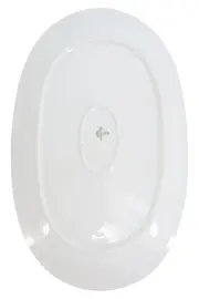 Vorschaubild 2 von Servierplatte Porzellan Weiß Goldrand Oval Elegant Klassisch