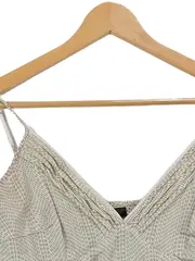 Vorschaubild 2 von Damen Freizeitkleid Gr. 42/XL Beige Feminin Sommer