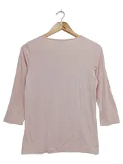 Vorschaubild 2 von Damen T-Shirt Rosa Gr. 38/M Modern mit Schriftzug & Stern