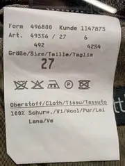 Vorschaubild 3 von Sakko Herren Gr. 27/44 Braun Kariert Klassisch Business
