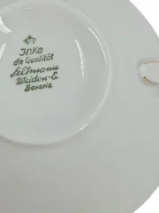 Vorschaubild 3 von Inka Tasse Weiß Goldrand Porzellan Klassisch