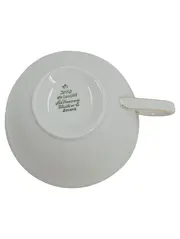 Vorschaubild 2 von Inka Tasse Weiß Goldrand Porzellan Klassisch