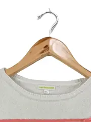 Vorschaubild 3 von Mädchen Langarmshirt gestreift Schleife Gr. 138 Casual Mehrfarbig