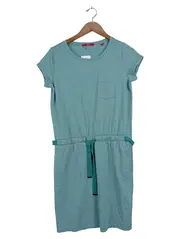 Vorschaubild 1 von Damen Freizeitkleid Gr. 34/XS Türkis Casual Baumwolle