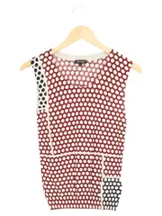 Vorschaubild 1 von Damen Pullunder Gr. 36/S Mehrfarbig Geometrisch Strick Elegant