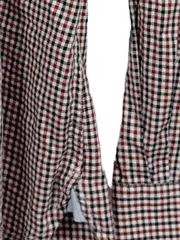 Vorschaubild 8 von Herren Hemd kariert Gr. 36 Casual Langarm Baumwolle Rot