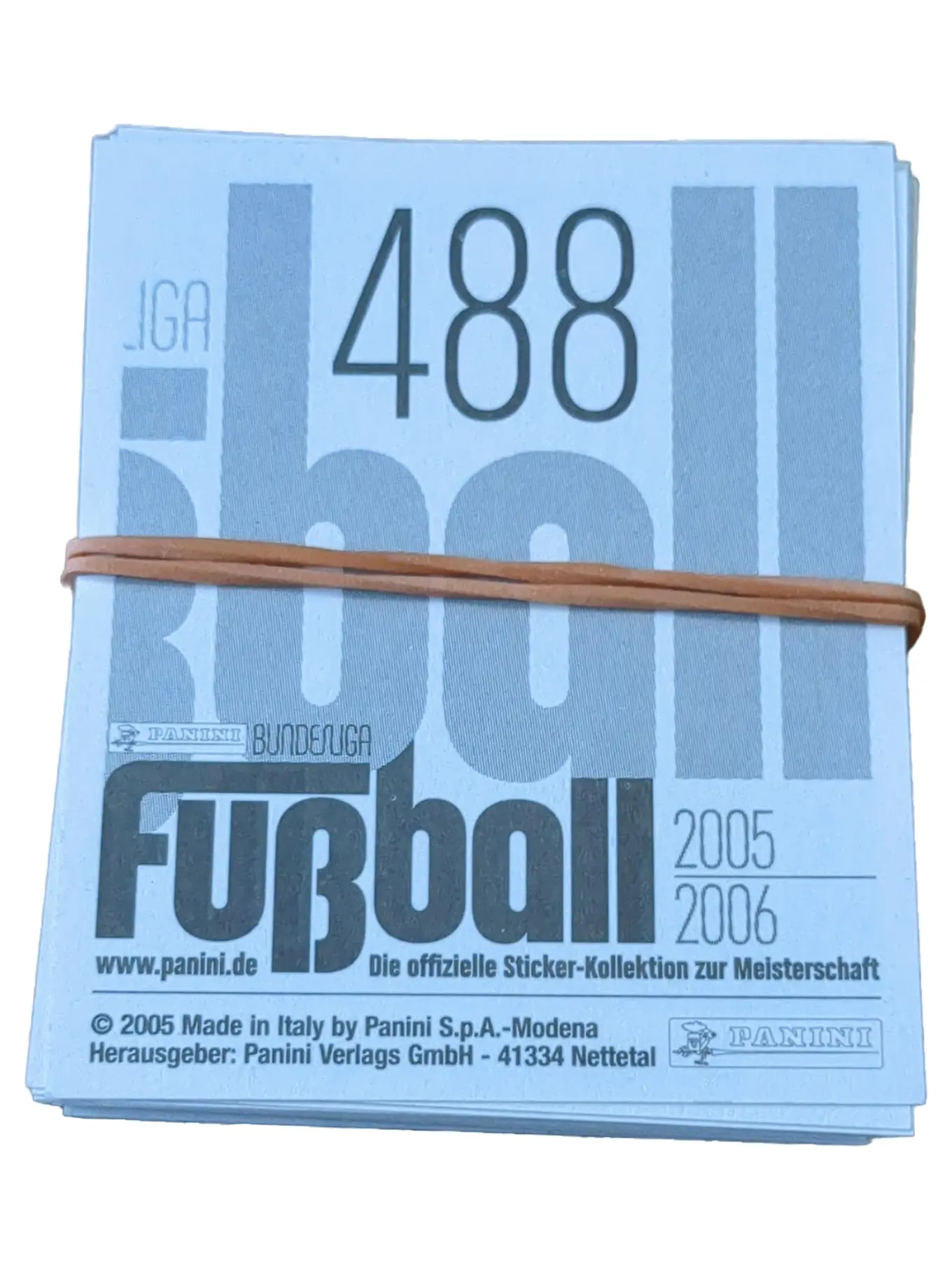 PANINI Bundesliga Fußball Sticker Sammelkarten 2005/2006 Kinder Mehrfarbig