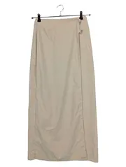 Vorschaubild 1 von EDC Esprit Damen Wickelrock Maxirock Beige Gr. 38 M Lang