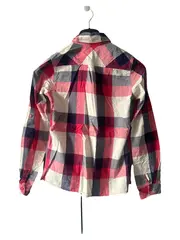 Vorschaubild 2 von Damen Hemdbluse XS Karo Mehrfarbig Casual Langarm