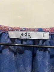 Vorschaubild 2 von edc Damen Bluse Gr. 36/S Mehrfarbig Paisley Muster Casual Langarm