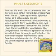 Vorschaubild 3 von Terra Kids Wo leben Tiere? Lernspiel Natur Pappe Gelb Kinder 6-99 Jahre