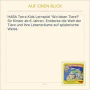Vorschaubild 2 von Terra Kids Wo leben Tiere? Lernspiel Natur Pappe Gelb Kinder 6-99 Jahre