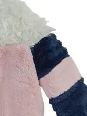 Vorschaubild 2 von Mädchen Bomberjacke Gr. 92 Mehrfarbig Faux Fur Farbenfroh