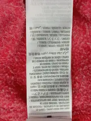 Vorschaubild 4 von Damen Sweatjacke Rot Gr. 38/M Kapuze Pailletten-Logo Streetwear Casual