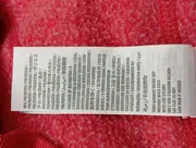 Vorschaubild 5 von Damen Sweatjacke Rot Gr. 38/M Kapuze Pailletten-Logo Streetwear Casual