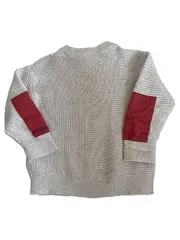 Vorschaubild 3 von Kinder Pullover Gr. 98 Beige Casual Modern Baumwolle Langarm