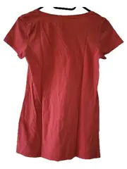 Vorschaubild 2 von EDC Damen T-Shirt Gr. 36/S Rot Kurzarm Casual