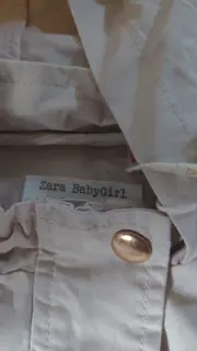 Vorschaubild 5 von Baby Girl Leichte Jacke Kapuze Gr. 104 Beige Baumwolle