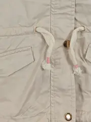 Vorschaubild 3 von Baby Girl Leichte Jacke Kapuze Gr. 104 Beige Baumwolle