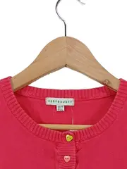 Vorschaubild 5 von Mädchen T-Shirt Pink Gr. 158 Casual Herzknöpfe Kurzarm