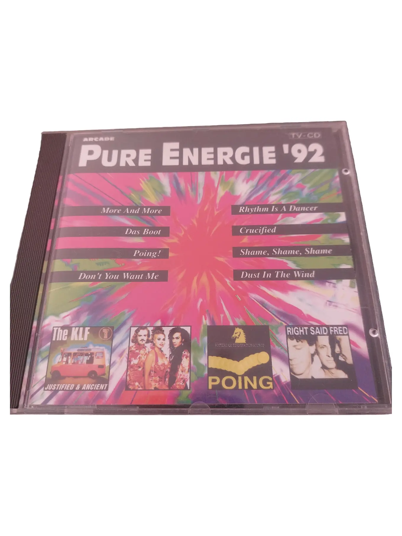 Pure Energie '92 Various Artists CD Album 90er Dance Techno Hits Top Zustand