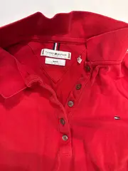 Vorschaubild 2 von Damen Poloshirt Rot Gr. 38/M Klassisch Freizeit