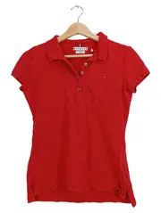 Vorschaubild 1 von Damen Poloshirt Rot Gr. 38/M Klassisch Freizeit