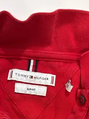 Vorschaubild 4 von Damen Poloshirt Rot Gr. 38/M Klassisch Freizeit