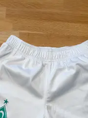 Vorschaubild 3 von Kinder Fußballshorts Gr. 110 Weiß Sportlich Werder Bremen