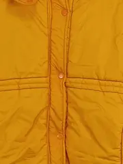 Vorschaubild 3 von Damen Steppjacke Gr. 40;L Gelb Kapuze Casual