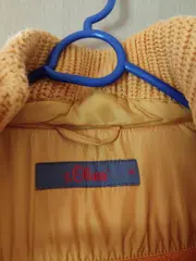 Vorschaubild 4 von Damen Steppjacke Gr. 40;L Gelb Kapuze Casual