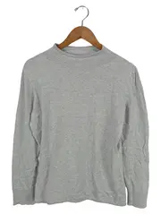 Vorschaubild 1 von Damen Pullover Gr. 40 L Grau Casual Viskose Langarm