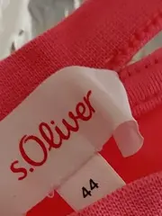 Vorschaubild 5 von Damen Top Trägertop Gr. 44 Pink Baumwolle gekreuzte Träger