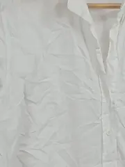 Vorschaubild 6 von Damen Hemdbluse weiß Gr. 38/M Baumwolle Langarm Casual