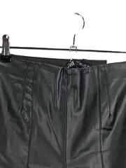 Vorschaubild 2 von Damen Kunstleder Hose Legging Hi-Rise Schwarz Gr. S