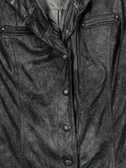 Vorschaubild 3 von Damen Leichte Jacke Gr. 46 Schwarz Modern Polyester