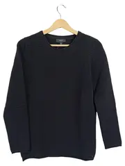 Vorschaubild 1 von Damen Pullover Gr. 34/XS Schwarz Rippstrick Casual