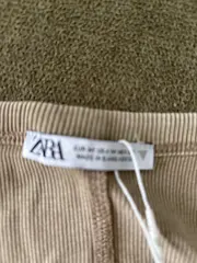 Vorschaubild 7 von Damen Rippstrick Top ärmellos Gr. 38/M Beige Basic Freizeit