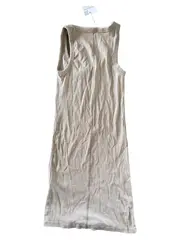 Vorschaubild 3 von Damen Rippstrick Top ärmellos Gr. 38/M Beige Basic Freizeit