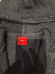 Vorschaubild 2 von Strickjacke Baby Kapuze Gr. 68 Blau Knöpfe