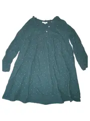 Vorschaubild 1 von Sommerkleid Mädchen Gr. 116 Grün Punkte Casual Baumwolle