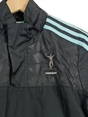 Vorschaubild 5 von Harlequins Trainingsjacke Kinder Gr. 152 Schwarz Sportlich