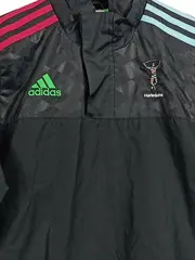 Vorschaubild 3 von Harlequins Trainingsjacke Kinder Gr. 152 Schwarz Sportlich