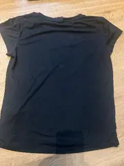 Vorschaubild 2 von Damen Sport Shirt Gr. 34/XS Schwarz Logo Glitzer Dry Fit