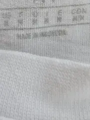 Vorschaubild 6 von Herren T-Shirt Weiß Gr. M Sportlich Baumwolle